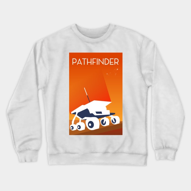 Pathfinder Mars Rover Crewneck Sweatshirt by nickemporium1